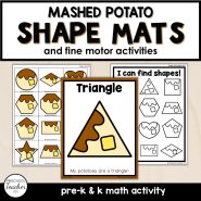 Cover-Thanksgiving Shape Mats-Potato