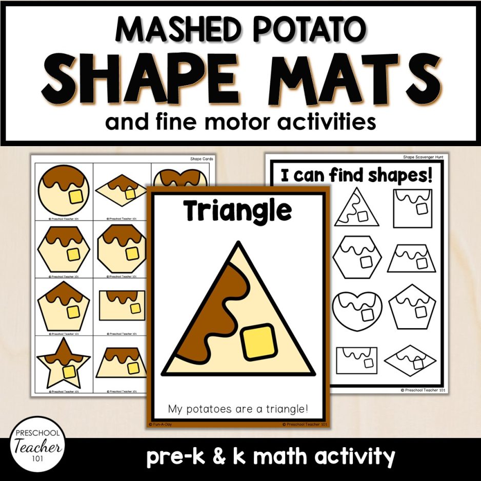 Cover-Thanksgiving Shape Mats-Potato