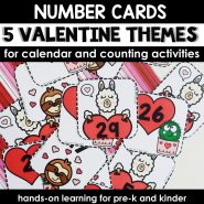 Cover-Number Cards-Valentine