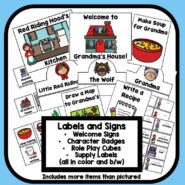 Thumb-Little Red Riding Hood Dramatic Play (3)