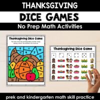 Cover-Thanksgiving Dice Games