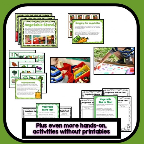 Vegetable Theme Preschool Classroom Lesson Plans Preschool Teacher 101